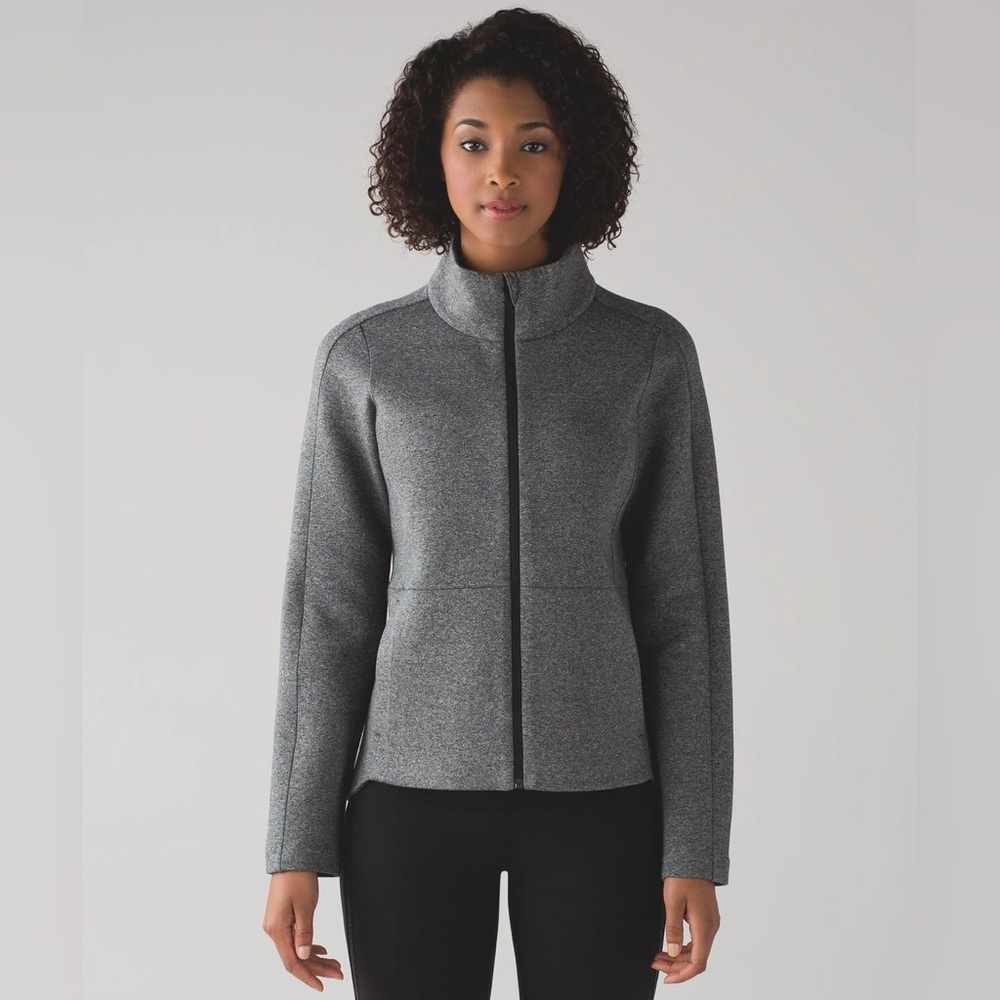 Lululemon Going Places Jacket Cozy Outdoor Winter Travel Yoga Activewear Coat - Picture 2 of 14